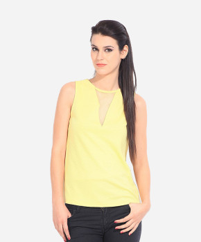 United Colors of Benetton Women's Top lime