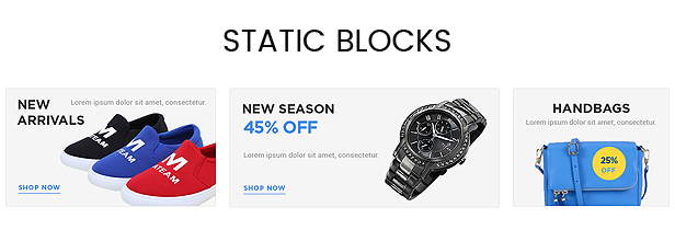 Electronic store theme