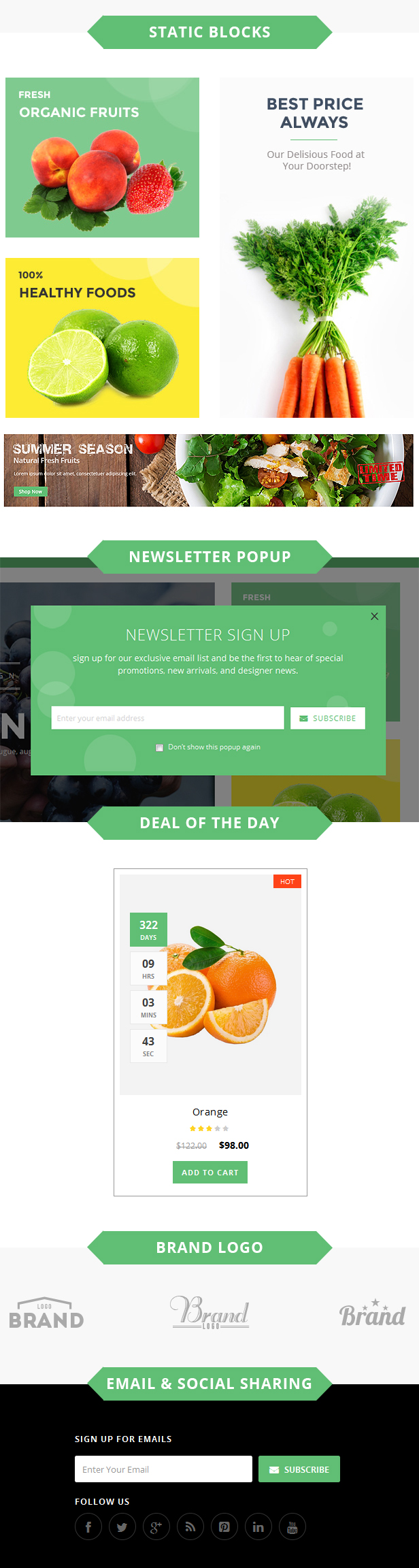 fruit store template
