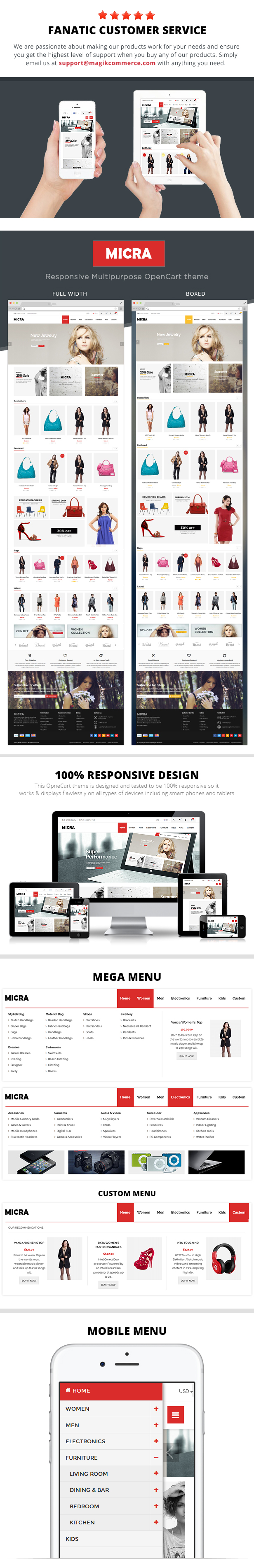 Micra - Auto Parts Store Responsive OpenCart Theme