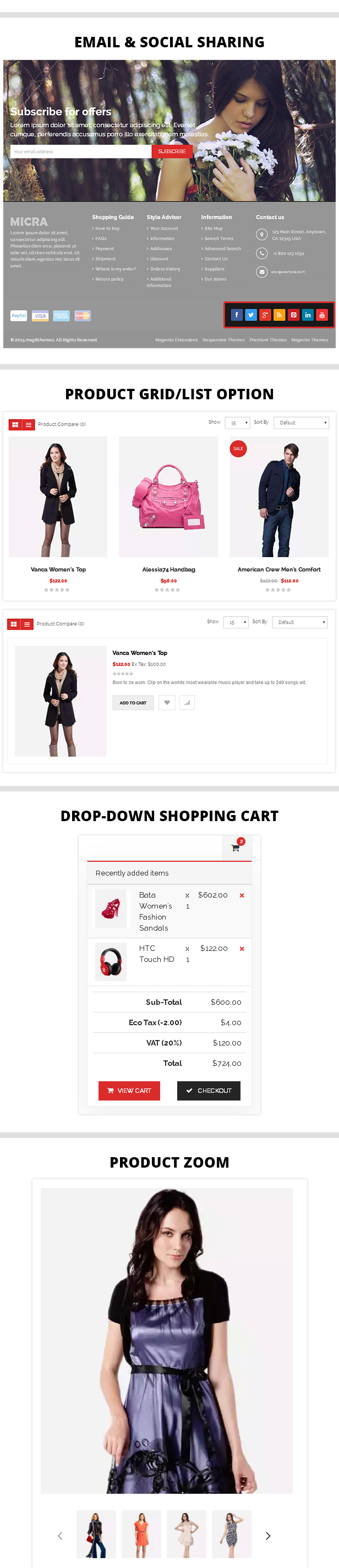 Micra - Auto Parts Store Responsive OpenCart Theme
