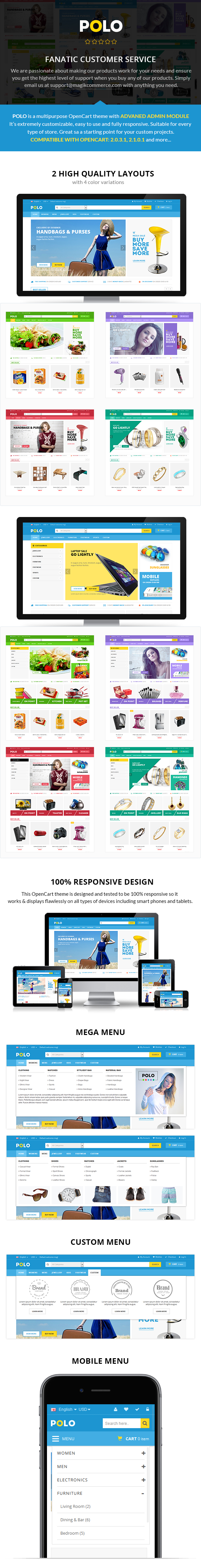 Polo - Beauty Store Responsive OpenCart Theme