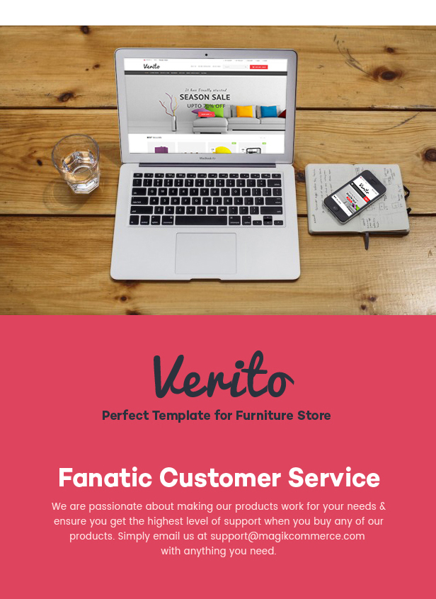 Verito - Furniture Store Responsive OpenCart Theme