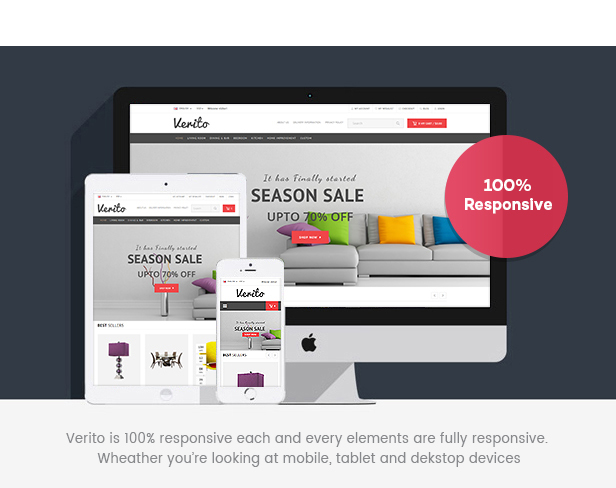 Verito - Furniture Store Responsive OpenCart Theme
