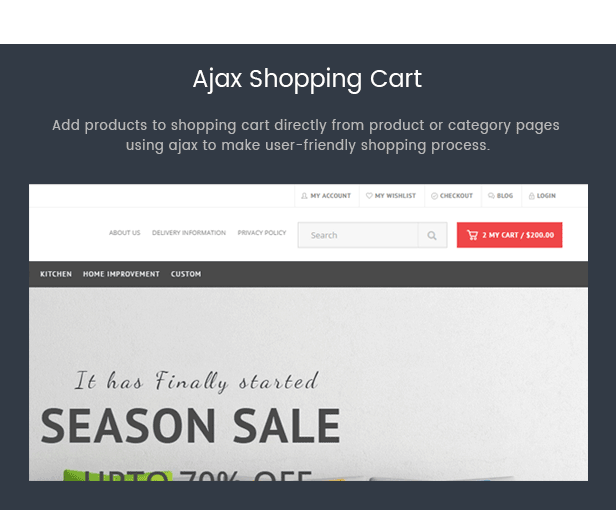 Verito - Furniture Store Responsive OpenCart Theme