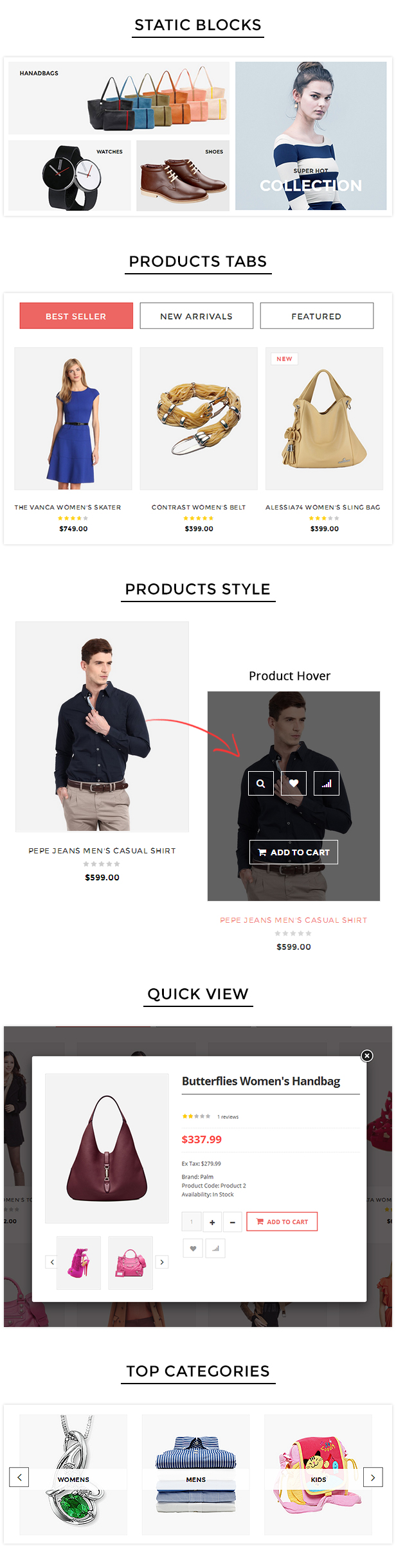 fashion shop opencart