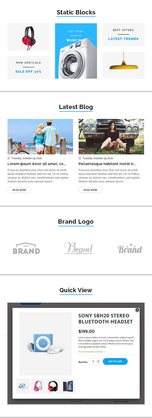 Mobile shopify theme