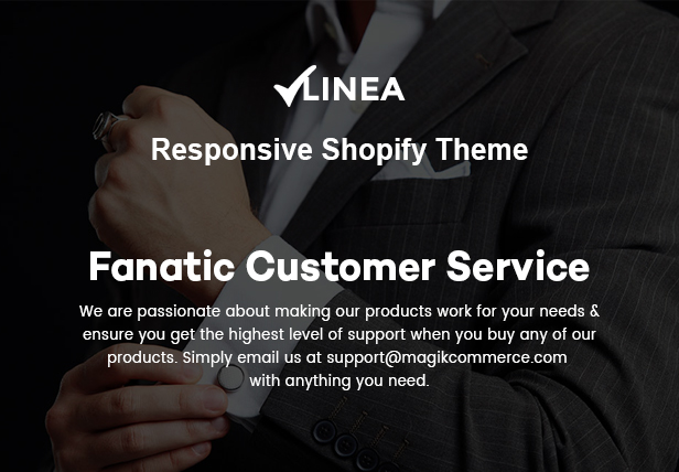 Clothing responsive theme